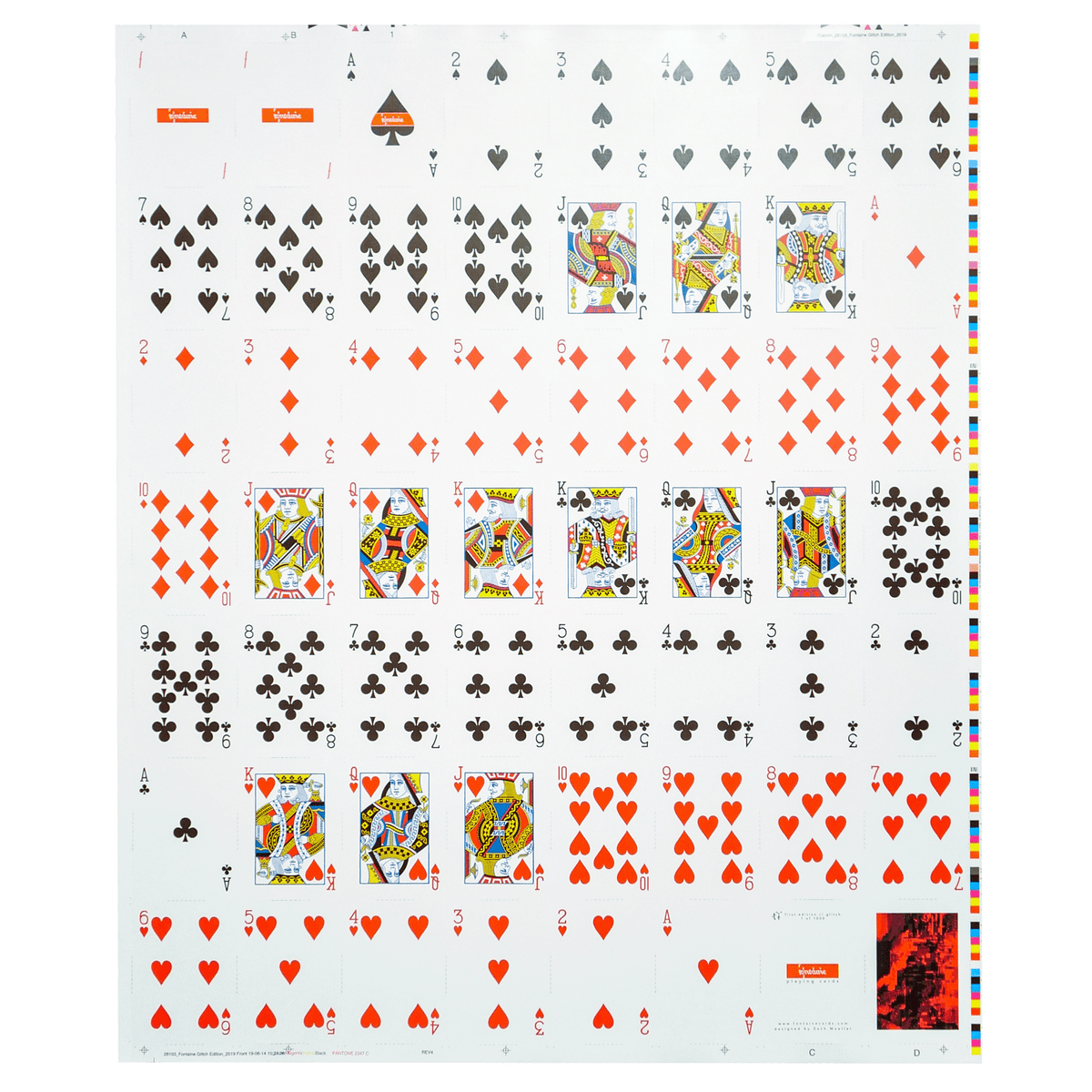 Glitch Uncut Sheet