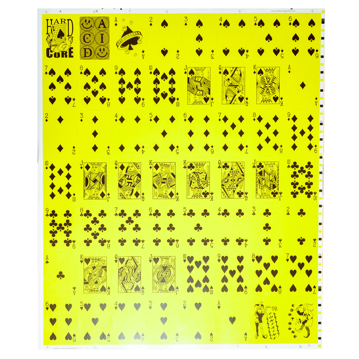 Rave Uncut Sheet