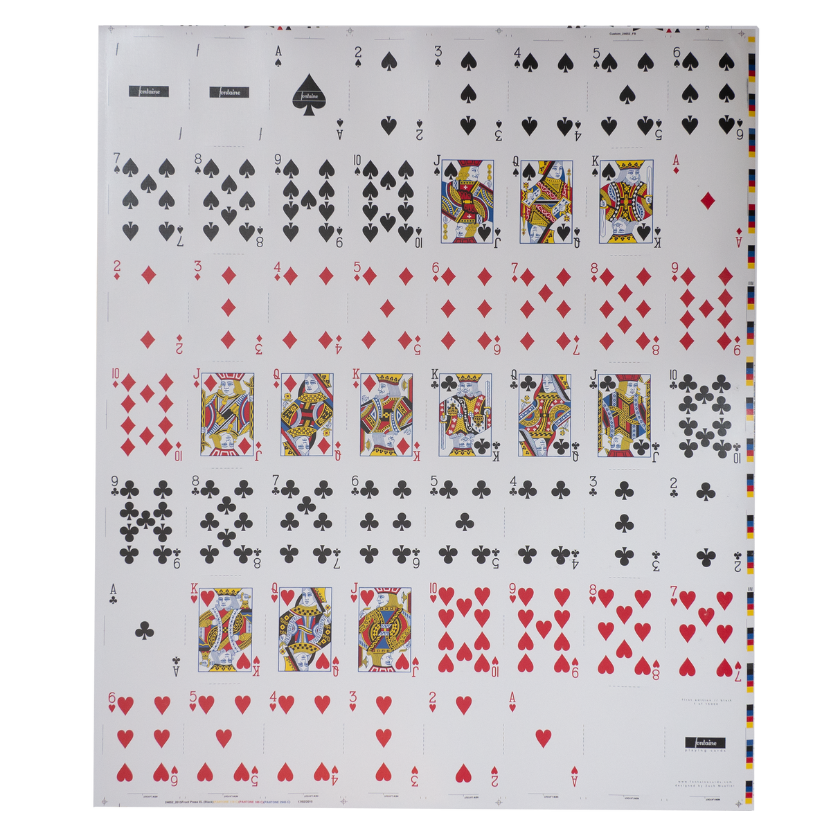 Black Uncut Sheet