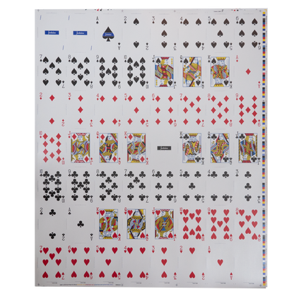 Blue Uncut Sheet
