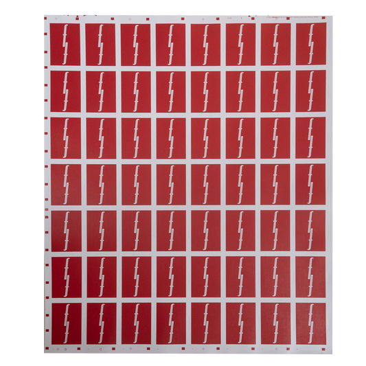 Cranberry Uncut Sheet