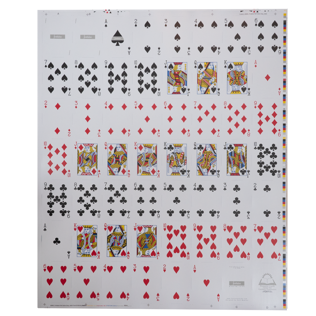 Gray Uncut Sheet
