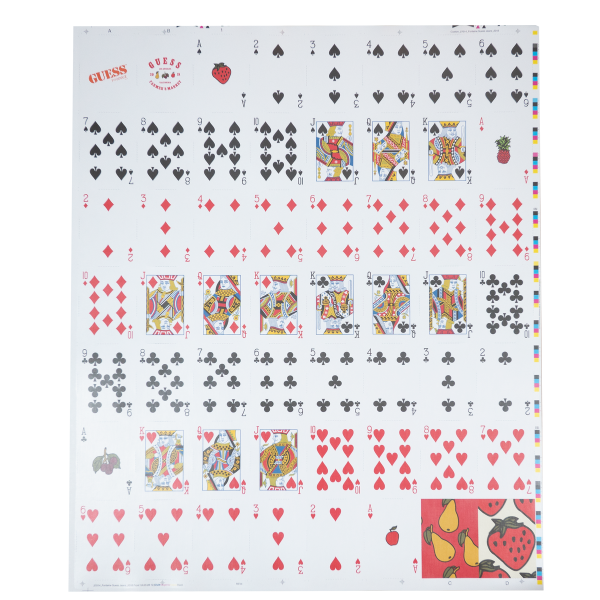 Guess Uncut Sheet