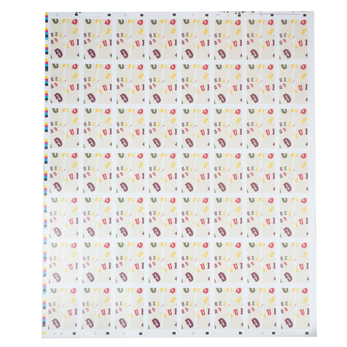 Guess Uncut Sheet