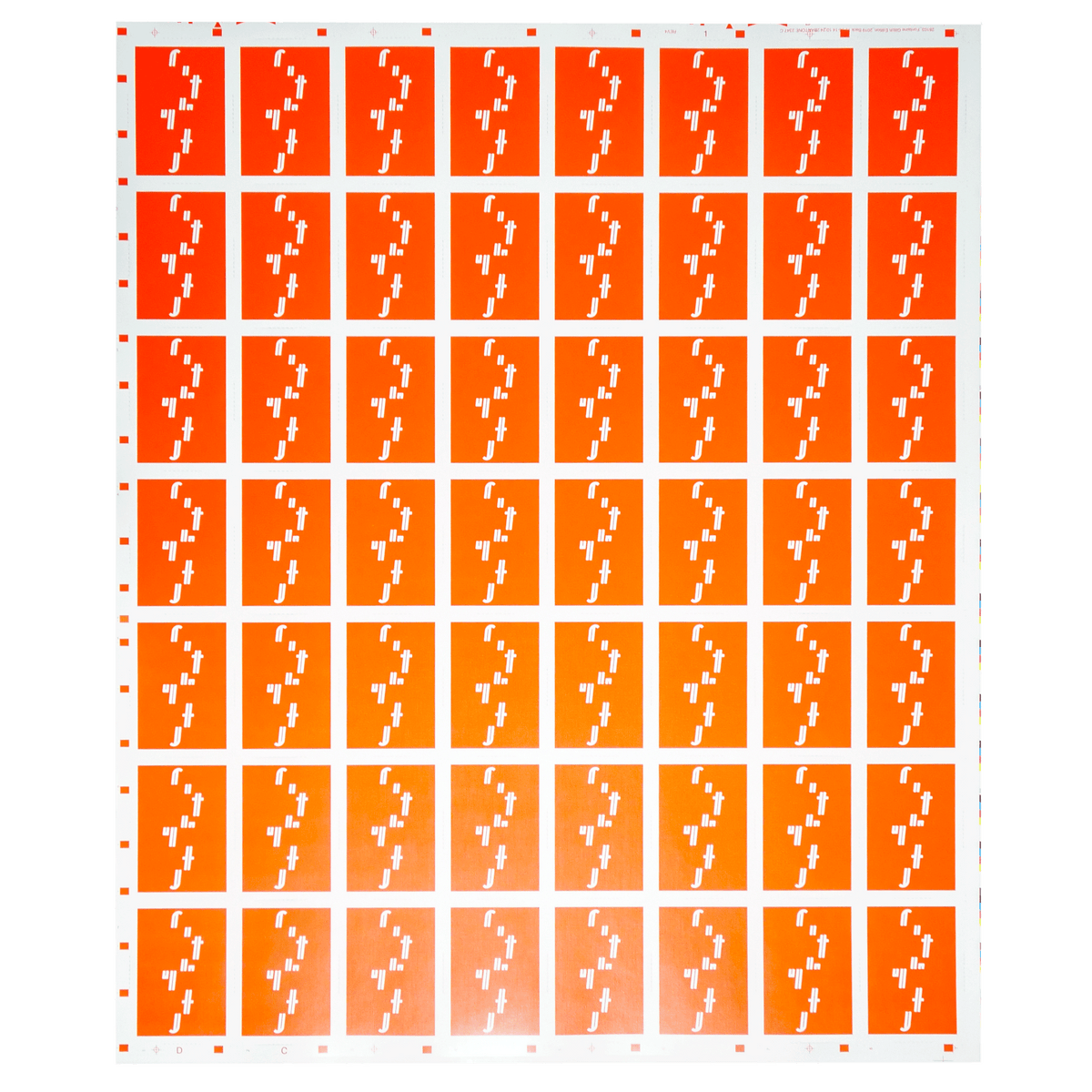 Glitch Uncut Sheet