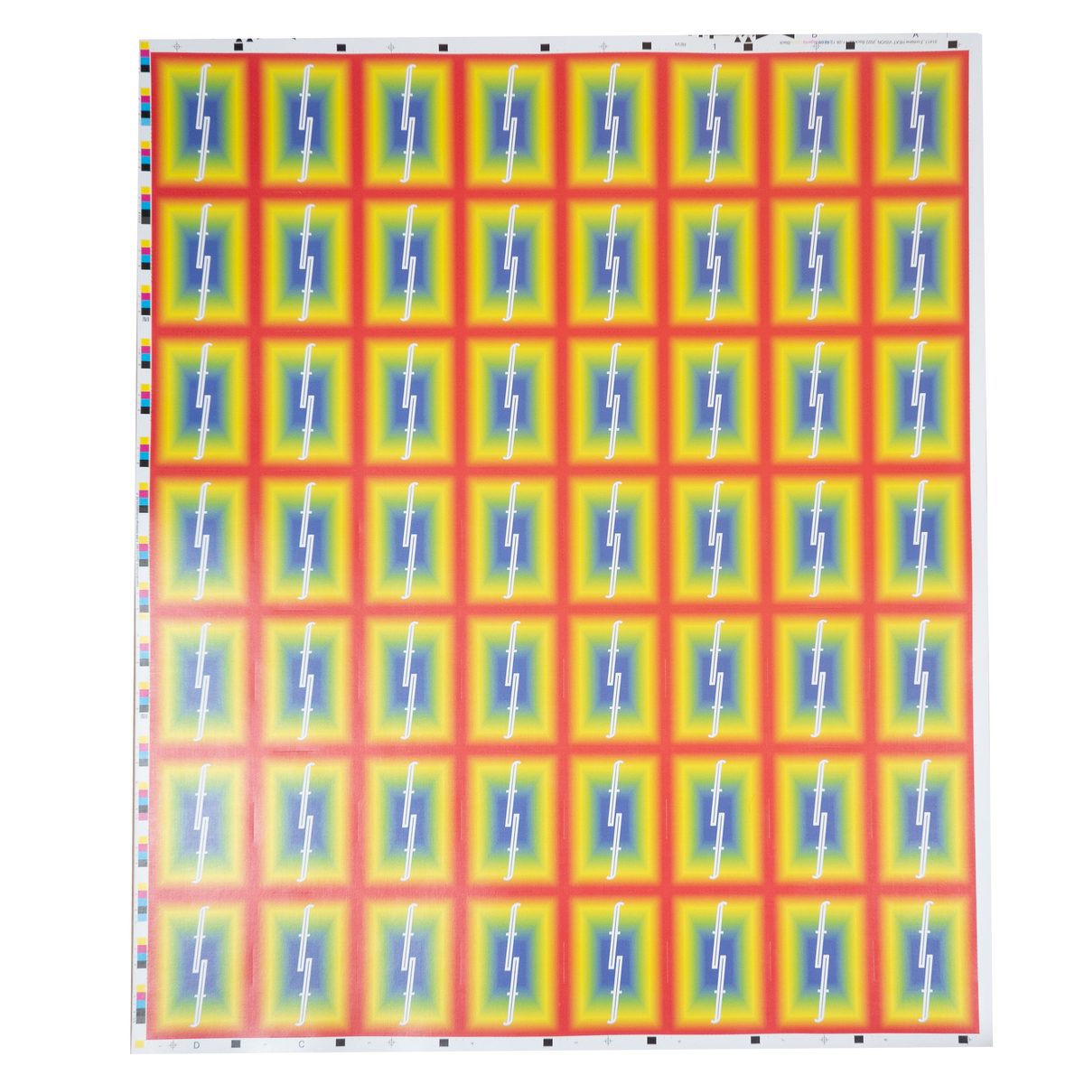 Heat Vision Uncut Sheet