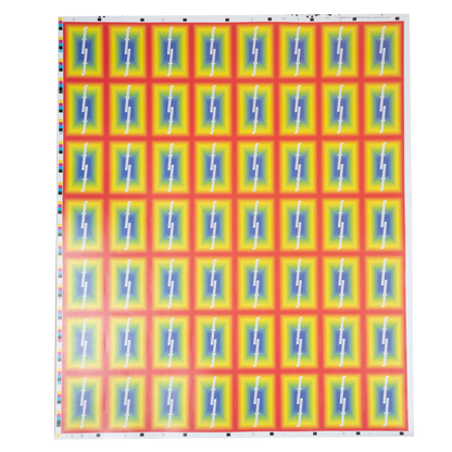 Heat Vision Uncut Sheet
