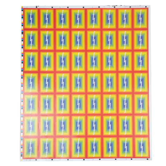 Heat Vision Uncut Sheet