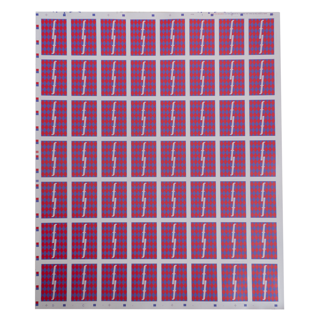 Oops All Jokers Uncut Sheet