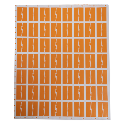 Pumpkin Uncut Sheet