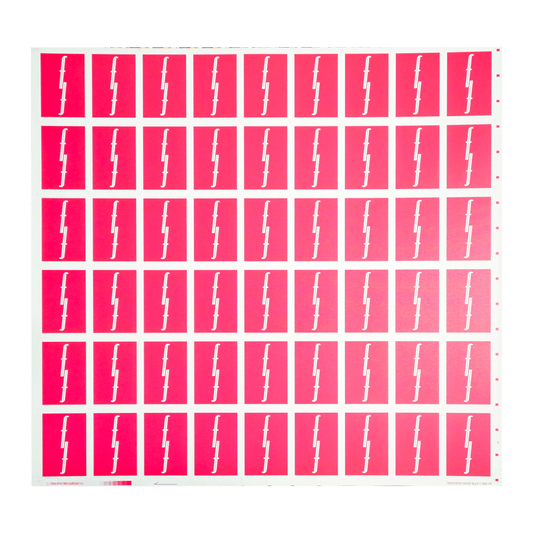 Raspberry Uncut Sheet