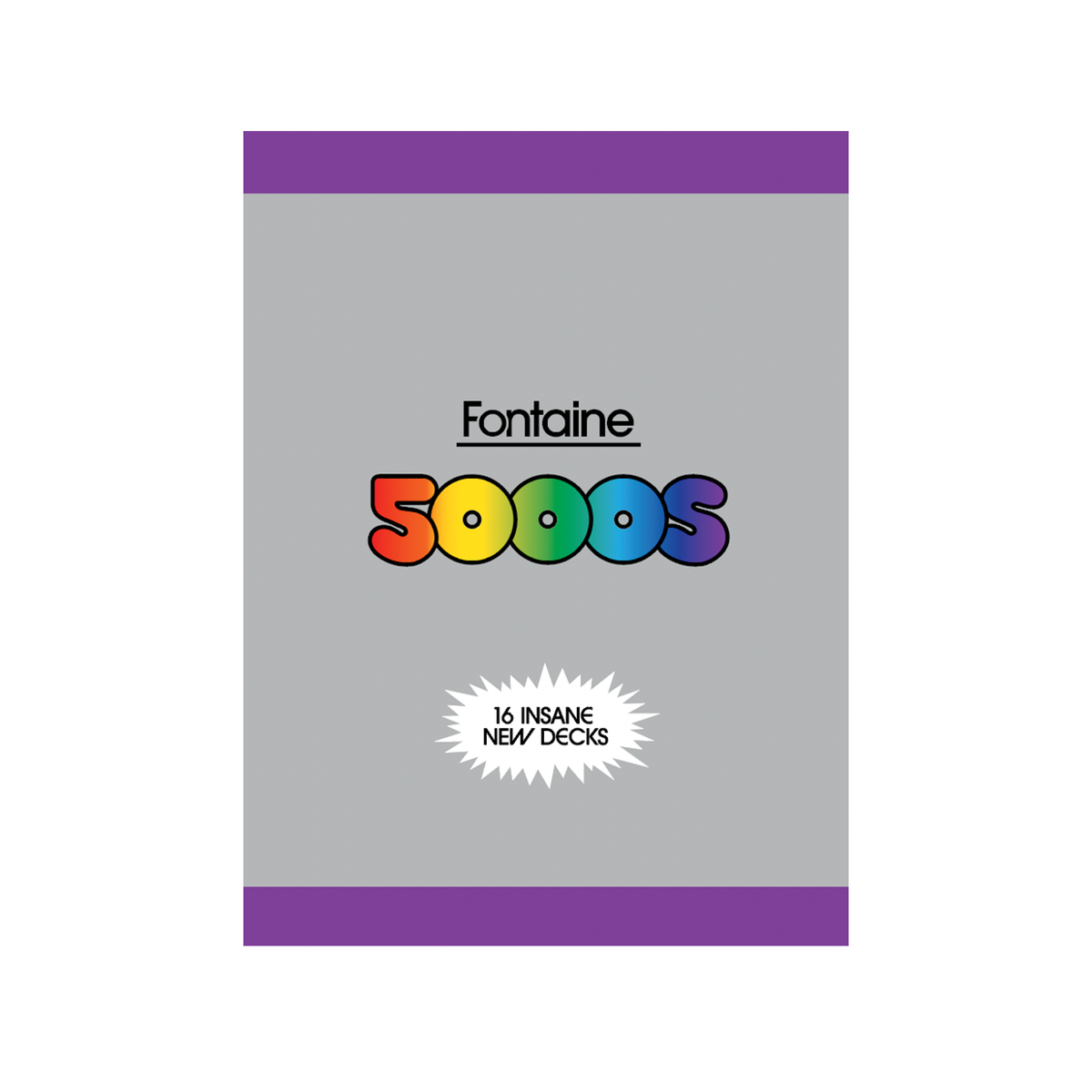 FONTAINE 5000S - SINGLE DECK