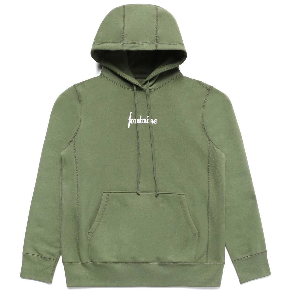 Fontaine Logo Hoodie (Olive)