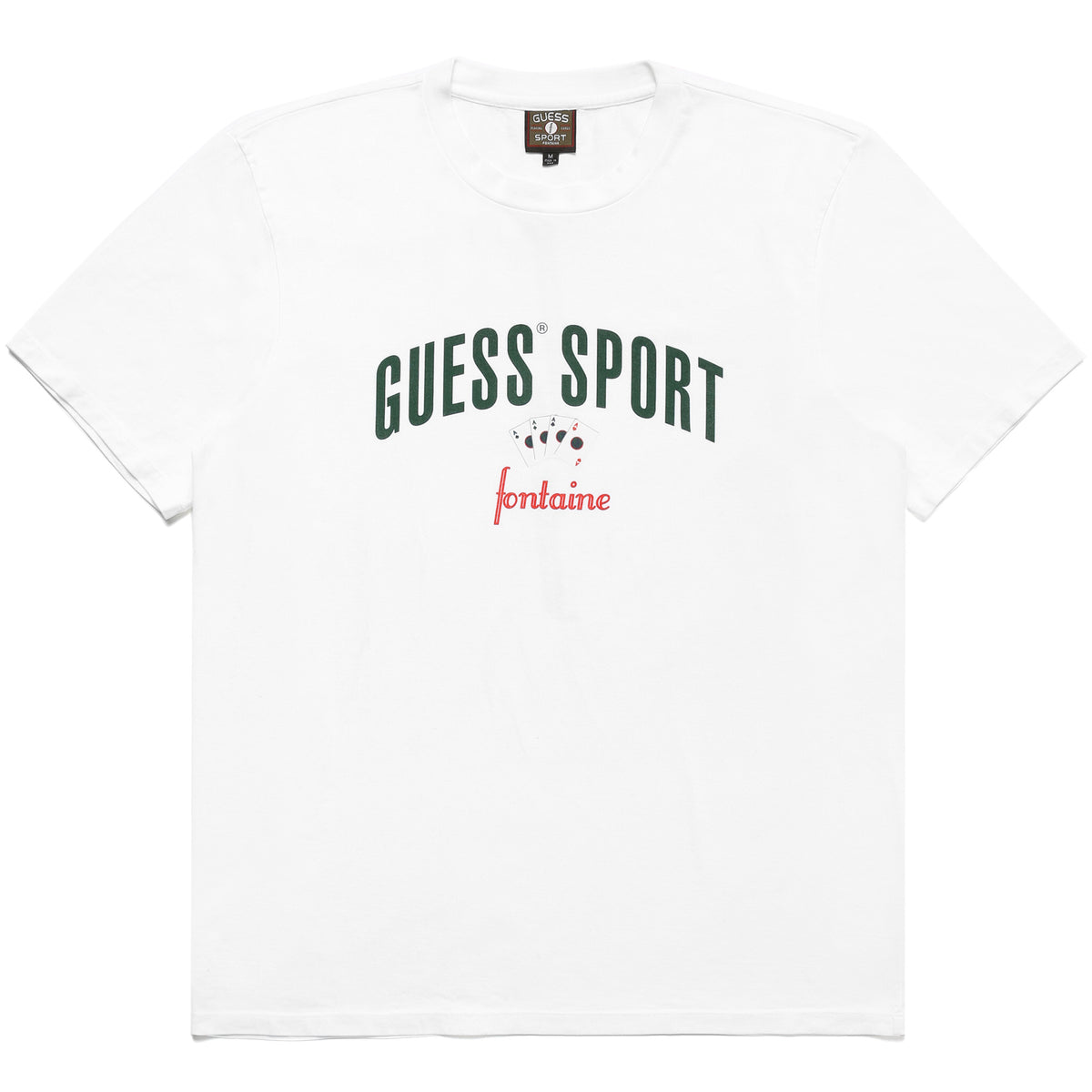 GUESS SPORT x Fontaine T-Shirt (White)